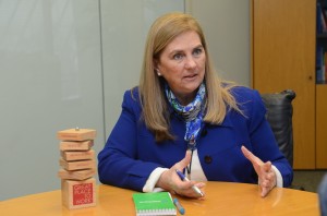 Gerente de Gestión y Desarrollo Humano de Interbank, Susana Llosa.